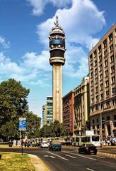 Torre Entel view from La Alameda