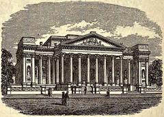 Fitzwilliam Museum at the University of Cambridge drawing