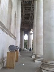 Sculpture promenade at Fitzwilliam Museum in Cambridge