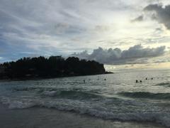 Kata Beach in evening with South end