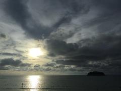 Sunset at Kata Beach, Phuket, Thailand