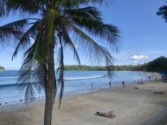 Angle shot of Kata Beach, Phuket, Thailand