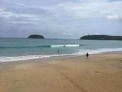 early morning at Kata Beach in Phuket, Thailand