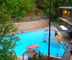 Hot pool at Radium Hot Springs