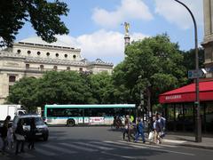 Place du Châtelet from Quai de Gesvres, Paris