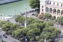 Place du Châtelet, Paris, view from Tour Saint Jacques