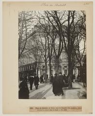 Place du Châtelet and Chambre des Notaires, 19th century, Paris