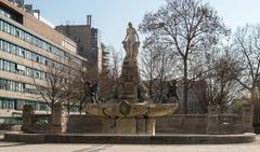 Märchenbrunnen fountain in Frankfurt