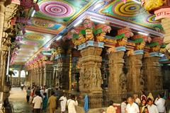 Sannathi in Meenakshi Sundareswarar Temple in Madurai