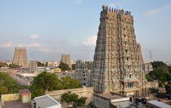 Ancient Madurai temple in India