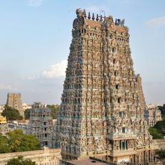 Madurai temple, India