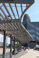 Plaça de les Glòries Catalanes in Barcelona