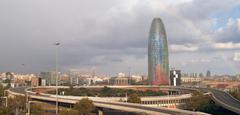 Plaça de les Glòries in Barcelona