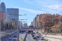 Túnels de les Glòries Catalanes, Barcelona