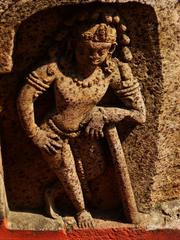 10 Standing Guard, 8c Udayagiri at Patna Museum