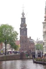 The tower of the Currency in Amsterdam