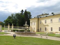 Courtyard of Kynžvart Castle