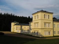 main facade of Kynžvart Castle