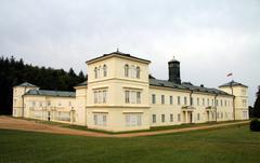 Kynžvart Chateau in summer