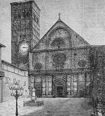 La Cattedrale d'Assisi woodcut