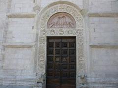 Facade of Assisi Cathedral San Rufino