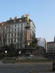 Statue of Mayor Andreas Liebenberg in Vienna