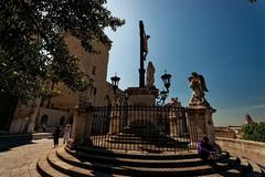 Avignon Montée des Canons view South on 19th Century Calvary