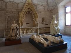 Palace of the Popes in Avignon under a clear sky