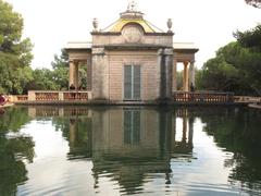 Torre i jardins del Laberint d'Horta in Barcelona