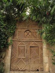 Labyrinth Park of Horta gate and tower, Barcelona