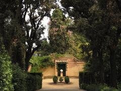 Laberint d'Horta Park in Barcelona