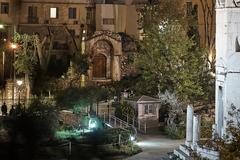 Roman Agora of Athens at night