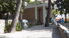 Fondation Maeght building surrounded by greenery