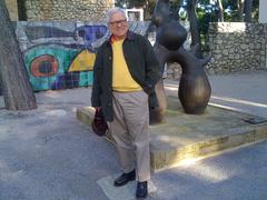 Nicholas Goldsborough at Fondation Maeght in the south of France