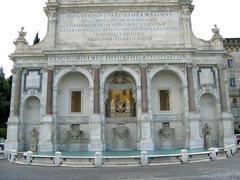 Fontana dell'Acqua Paola at Gianicolo in Rome