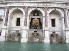 Fontana dell'Acqua Paola in Rome