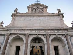 The Fontana dell'Acqua Paola in Gianicolo, Rome