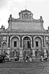 Rome Italy view of the Fountain