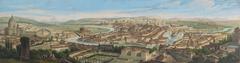 View of Rome from the Janiculum Hill by Bossoli