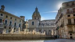 Praetorian Fountain in Palermo, Italy