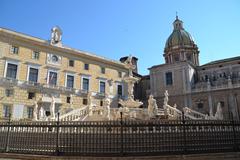 Fontana Pretoria in Palermo, Italy