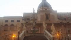 Fontana Pretoria, Palermo in daylight