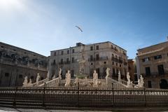 Fontana Pretoria in Palermo, Italy