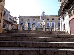 Fontana Pretoria monument in Italy