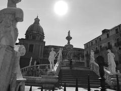 Fontana Pretoria in Palermo, Italy