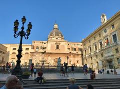 Fontana Pretoria monument in Italy