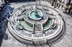 Fontana Pretoria in Palermo, Italy