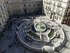 Fontana di Piazza Pretoria in Italy