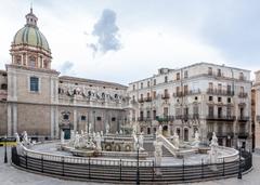 Fontana Pretoria in Palermo