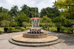 Golden hour at Jubilee Park, Fort Canning, Singapore